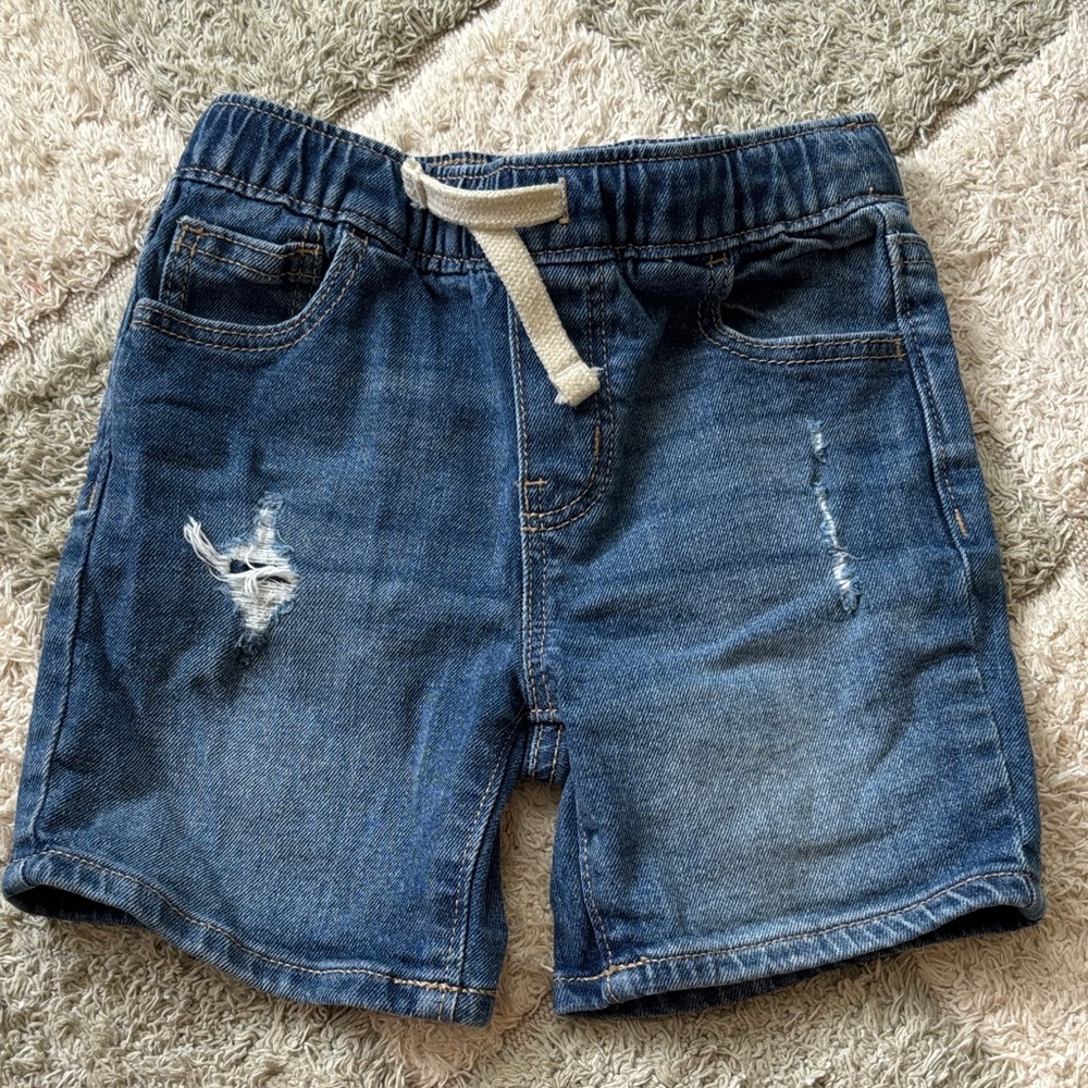 Old Navy Distressed Blue Kids Shorts